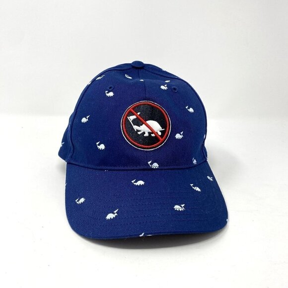 adidas Men's No Slow Play HS5533 Collegiate Navy Hat Cap Golf - Picture 2 of 8